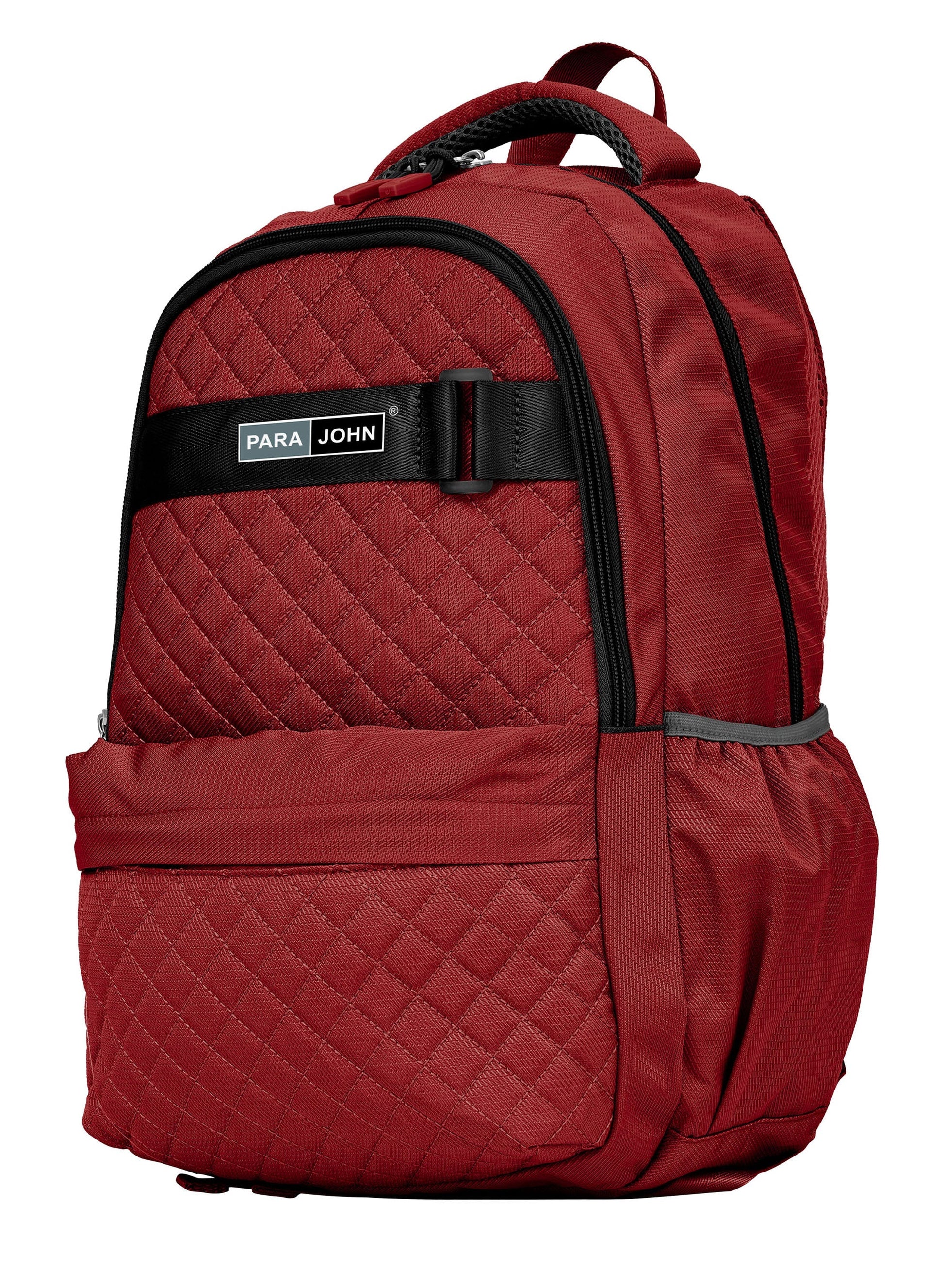 Para john LumiPack 18 inches Quilted School Backpack – 28L Capacity, Stylish & Durable with Multiple Compartments  PARAJOHN UAE