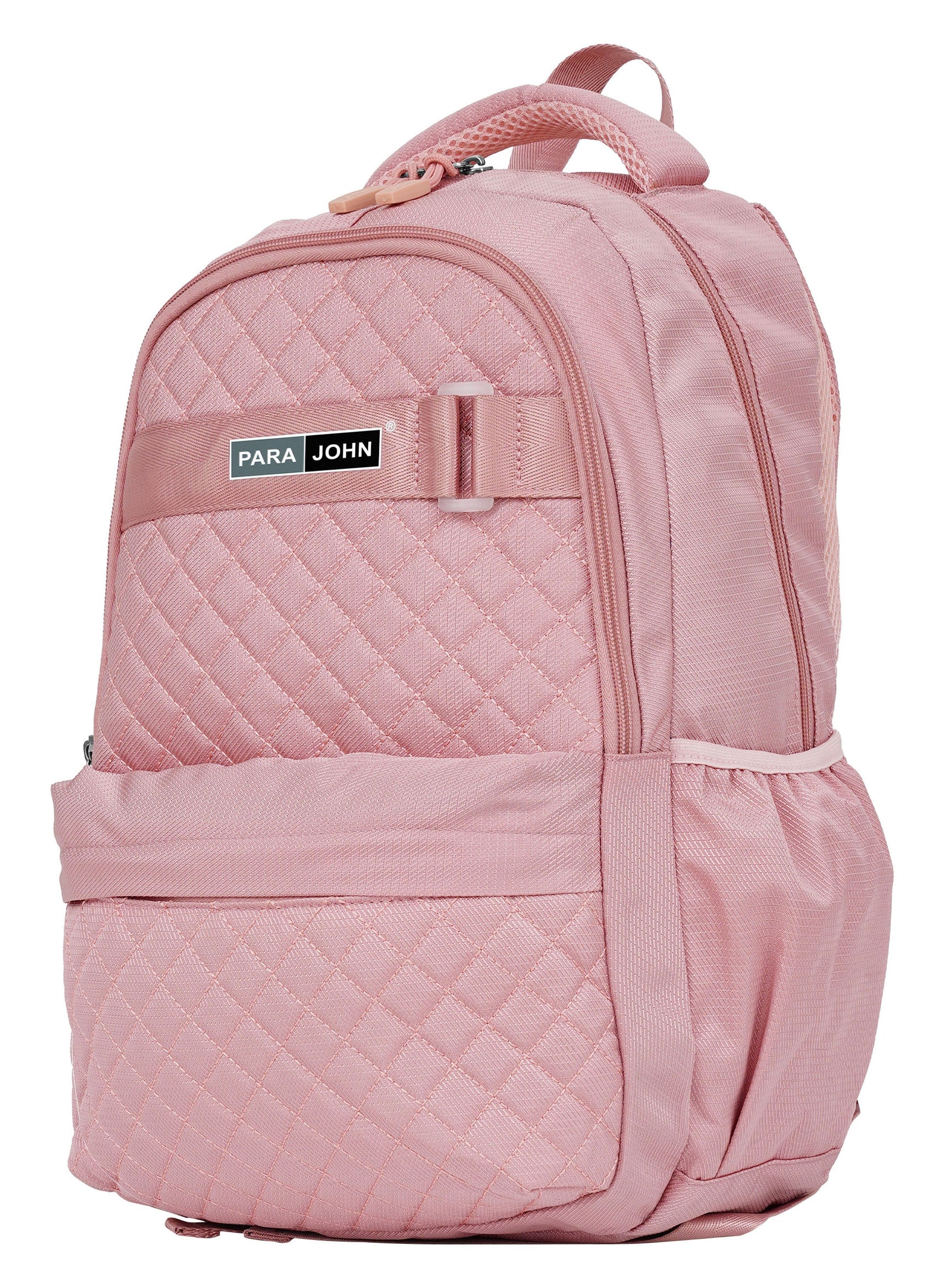 Para john LumiPack 18 inches Quilted School Backpack – 28L Capacity, Stylish & Durable with Multiple Compartments  PARAJOHN UAE