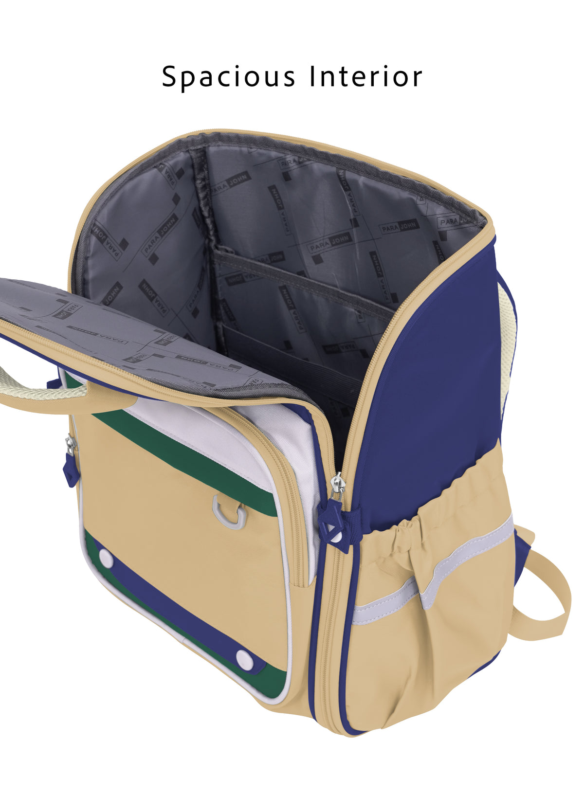 Para John PJSB6093 CandyPack 15-Inch School Backpack, Lightweight Waterproof Nylon Bag