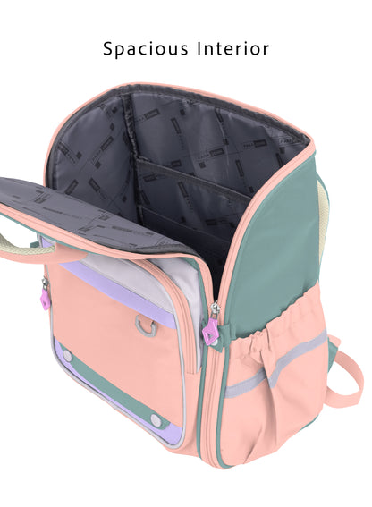 Para John PJSB6093 CandyPack 15-Inch School Backpack, Lightweight Waterproof Nylon Bag