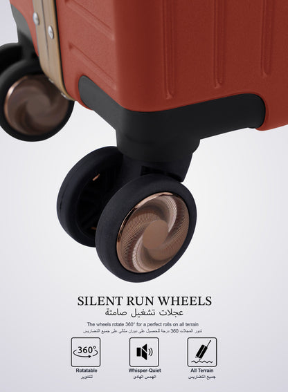 Cabin Luggage with Self Rebound Handle and Spinner Wheels 20"