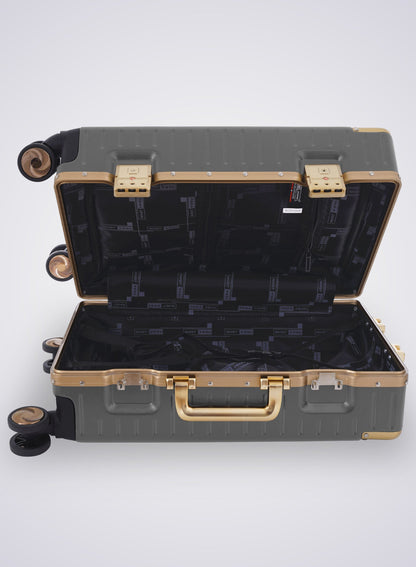 Cabin Luggage with Self Rebound Handle and Spinner Wheels 20"