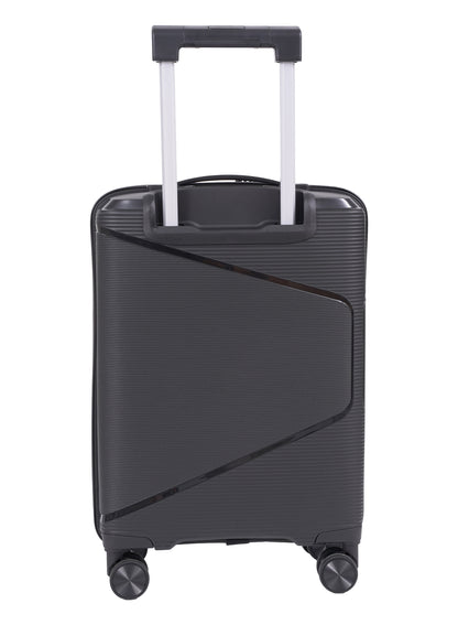 Parajohn  20-Inch Front-Open Cabin Luggage with Laptop Compartment, 8 Wheels & 3-Dial Lock
