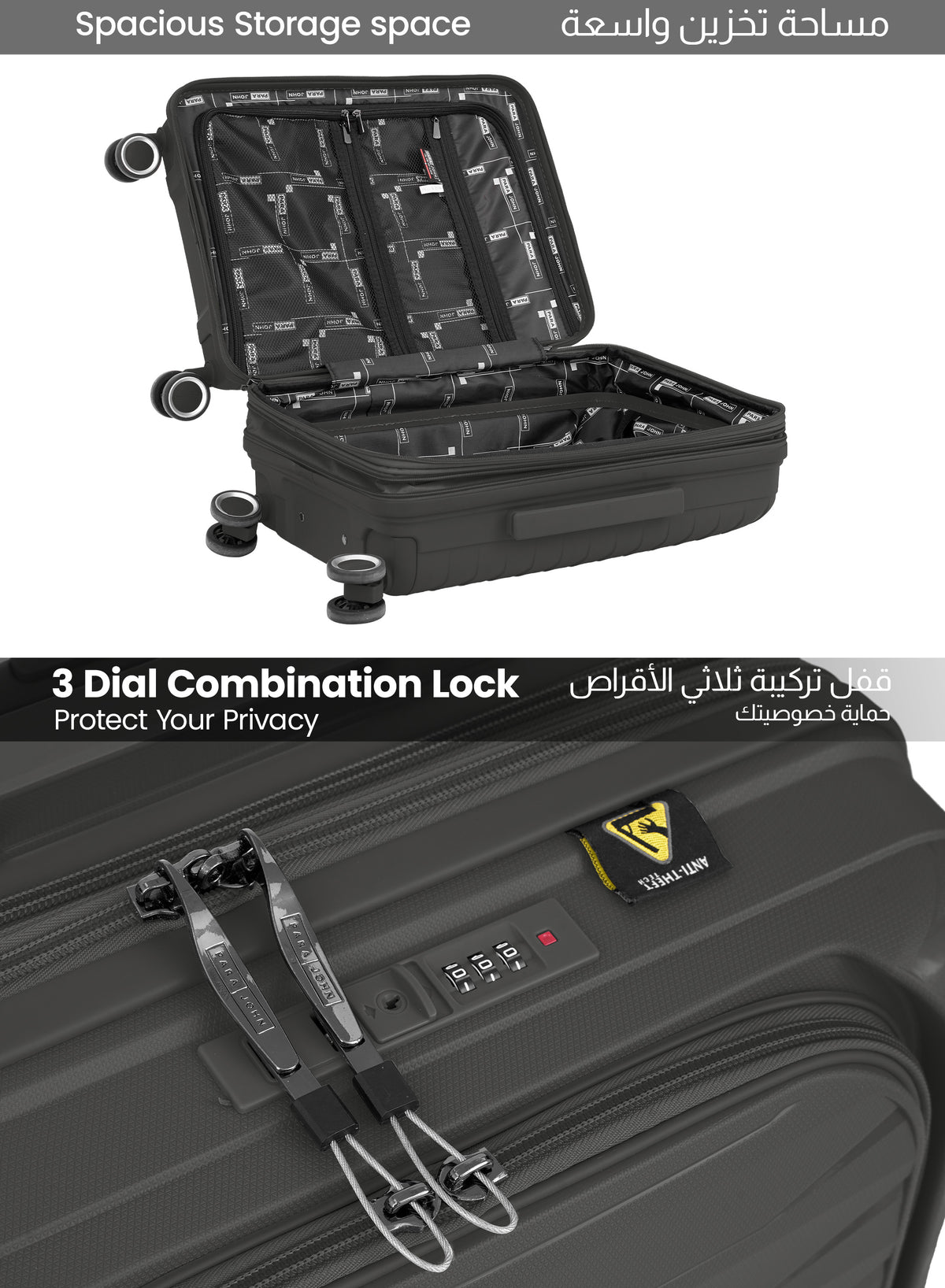 PARAJOHN AEROFLEX CABIN LUGGAGE