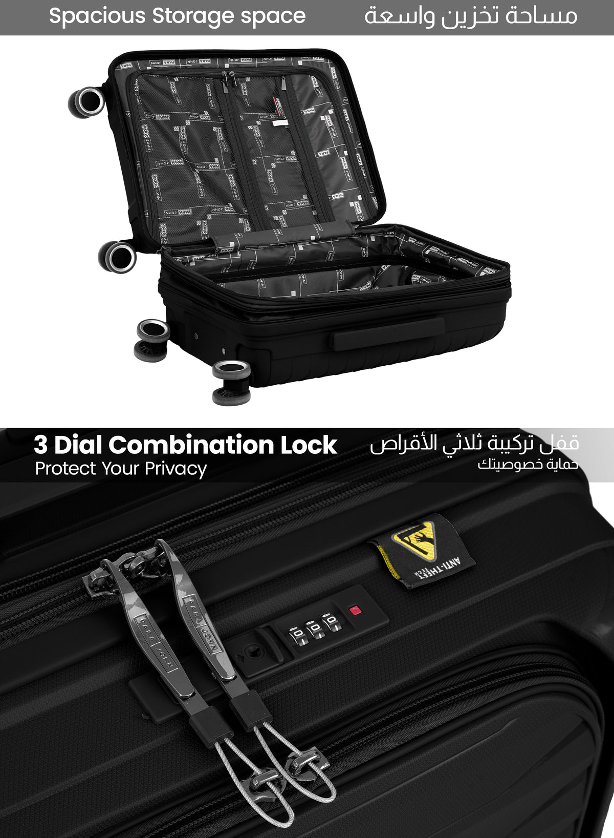 PARAJOHN AEROFLEX CABIN LUGGAGE