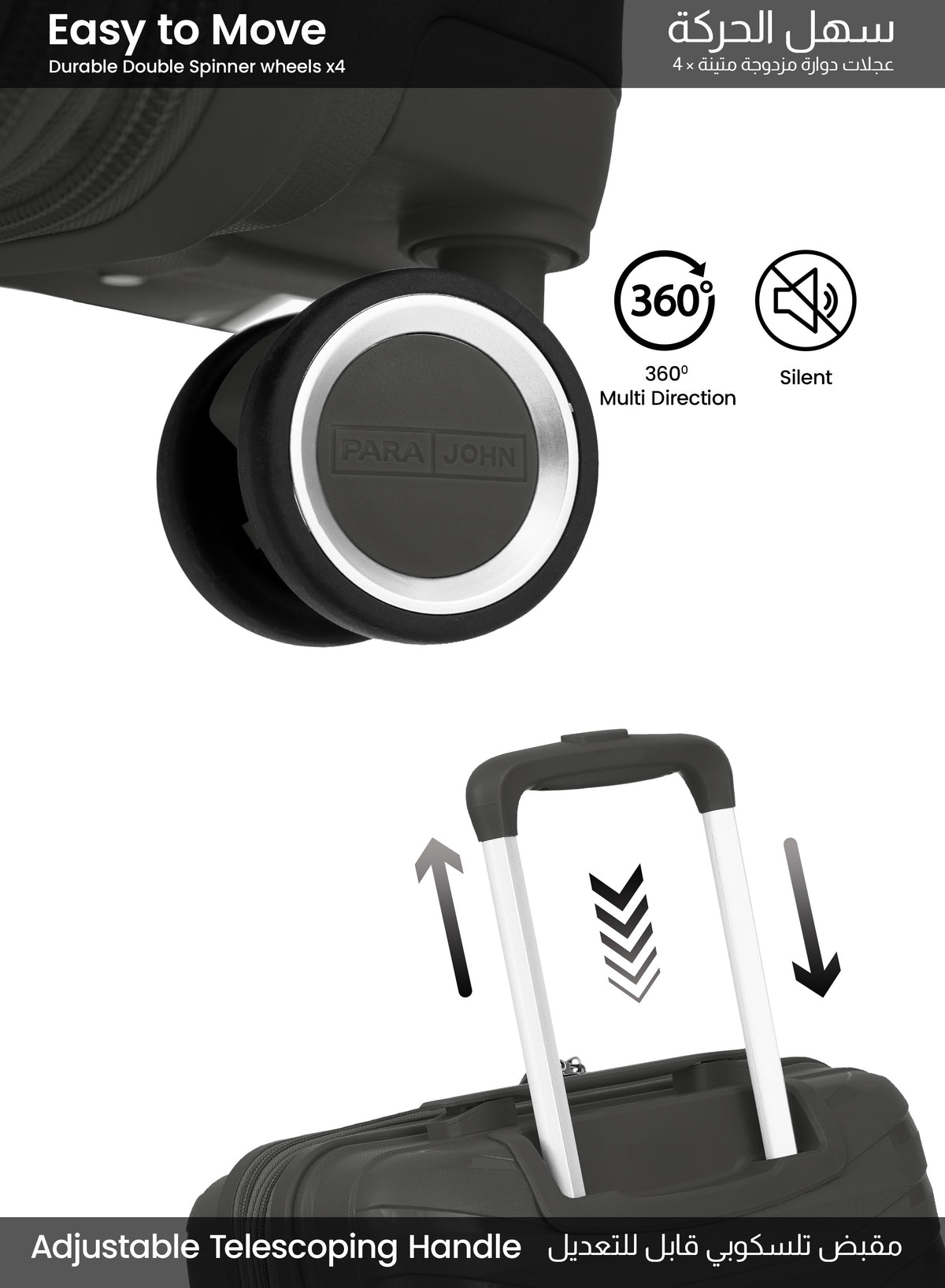 PARAJOHN AEROFLEX CABIN LUGGAGE