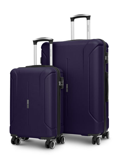 Parajohn Crista Series Set of 2 Luggage | Lightweight Small 10KG & Large 30KG ABS 8 Wheels Trolley Hardsided Travel Suitcase  PARAJOHN UAE