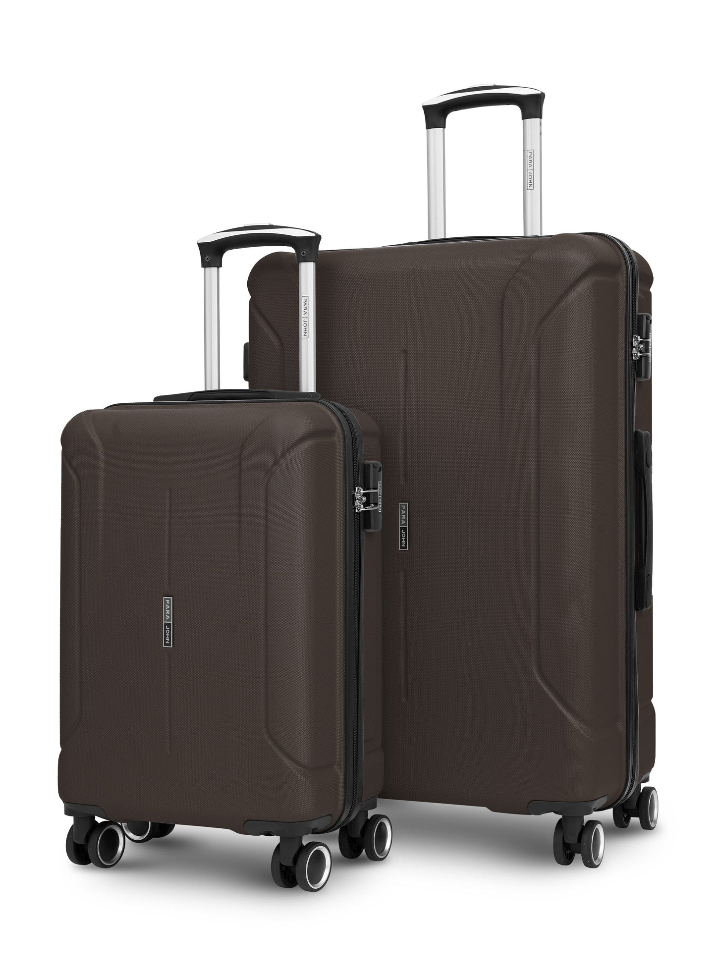 Parajohn Crista Series Set of 2 Luggage | Lightweight Small 10KG & Large 30KG ABS 8 Wheels Trolley Hardsided Travel Suitcase  PARAJOHN UAE