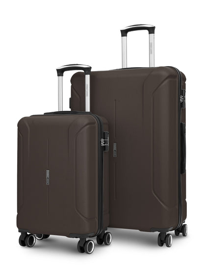 Parajohn Crista Series Set of 2 Luggage | Lightweight Small 10KG & Large 30KG ABS 8 Wheels Trolley Hardsided Travel Suitcase  PARAJOHN UAE