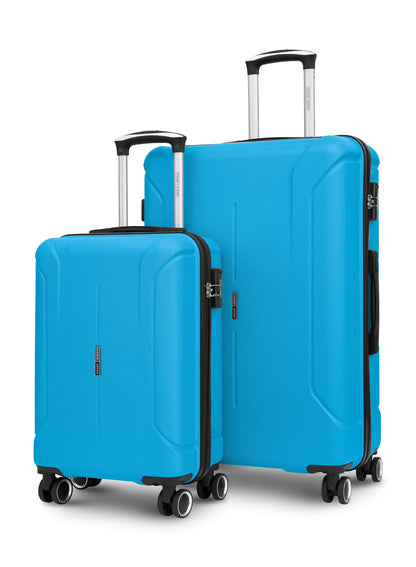 Parajohn Crista Series Set of 2 Luggage | Lightweight Small 10KG & Large 30KG ABS 8 Wheels Trolley Hardsided Travel Suitcase  PARAJOHN UAE