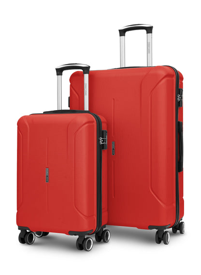 Parajohn Crista Series Set of 2 Luggage | Lightweight Small 10KG & Large 30KG ABS 8 Wheels Trolley Hardsided Travel Suitcase  PARAJOHN UAE