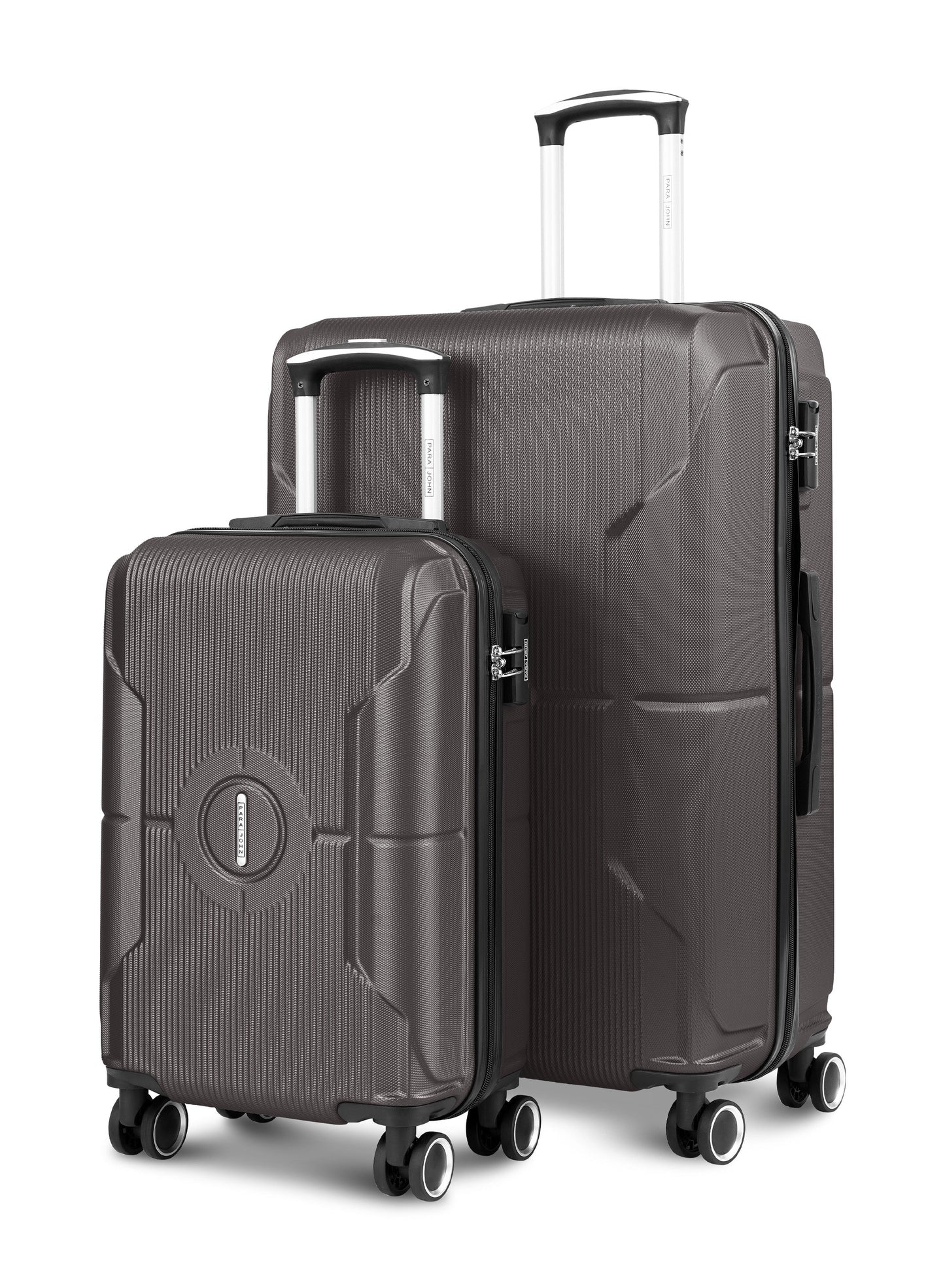 Parajohn Armorix Series Set of 2 Luggage | Lightweight Small 10KG & Large 30KG ABS 8 Wheels Trolley Hardsided Travel Suitcase  PARAJOHN UAE