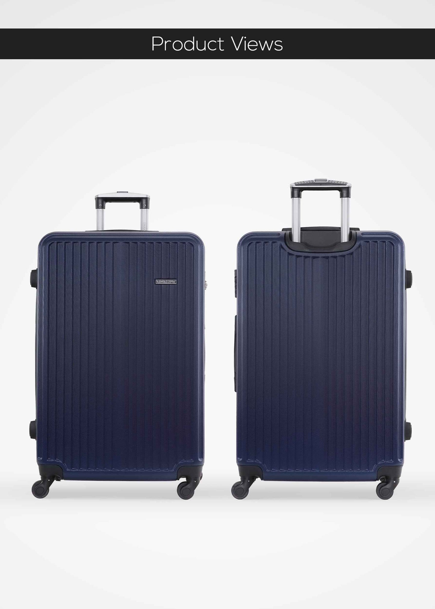 Vertex Single Size ABS Hard Side Trolley Luggage