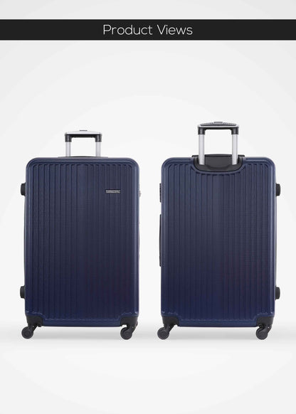Vertex Single Size ABS Hard Side Trolley Luggage
