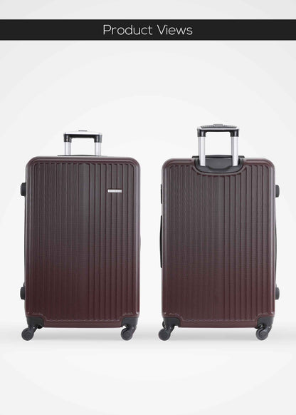 Vertex Single Size ABS Hard Side Trolley Luggage