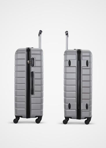 PopGlide2-Pieces ABS Hardside Travel Trolley Luggage Set