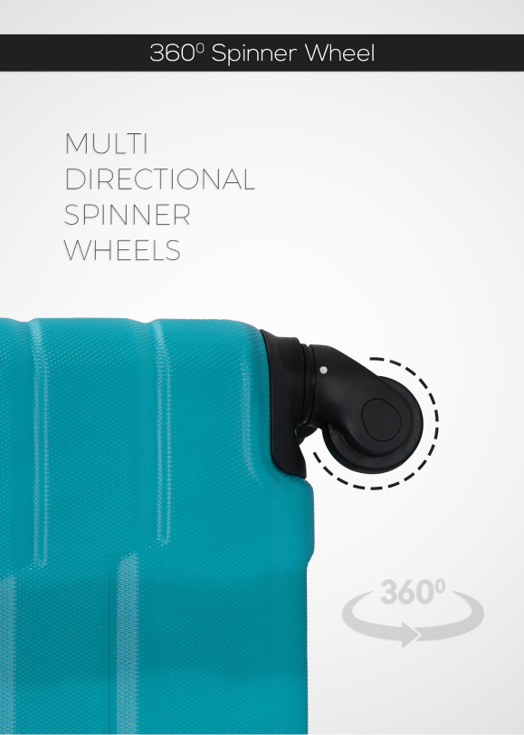 PopGlide Cabin Trolley - Blue Single Piece Carry-On