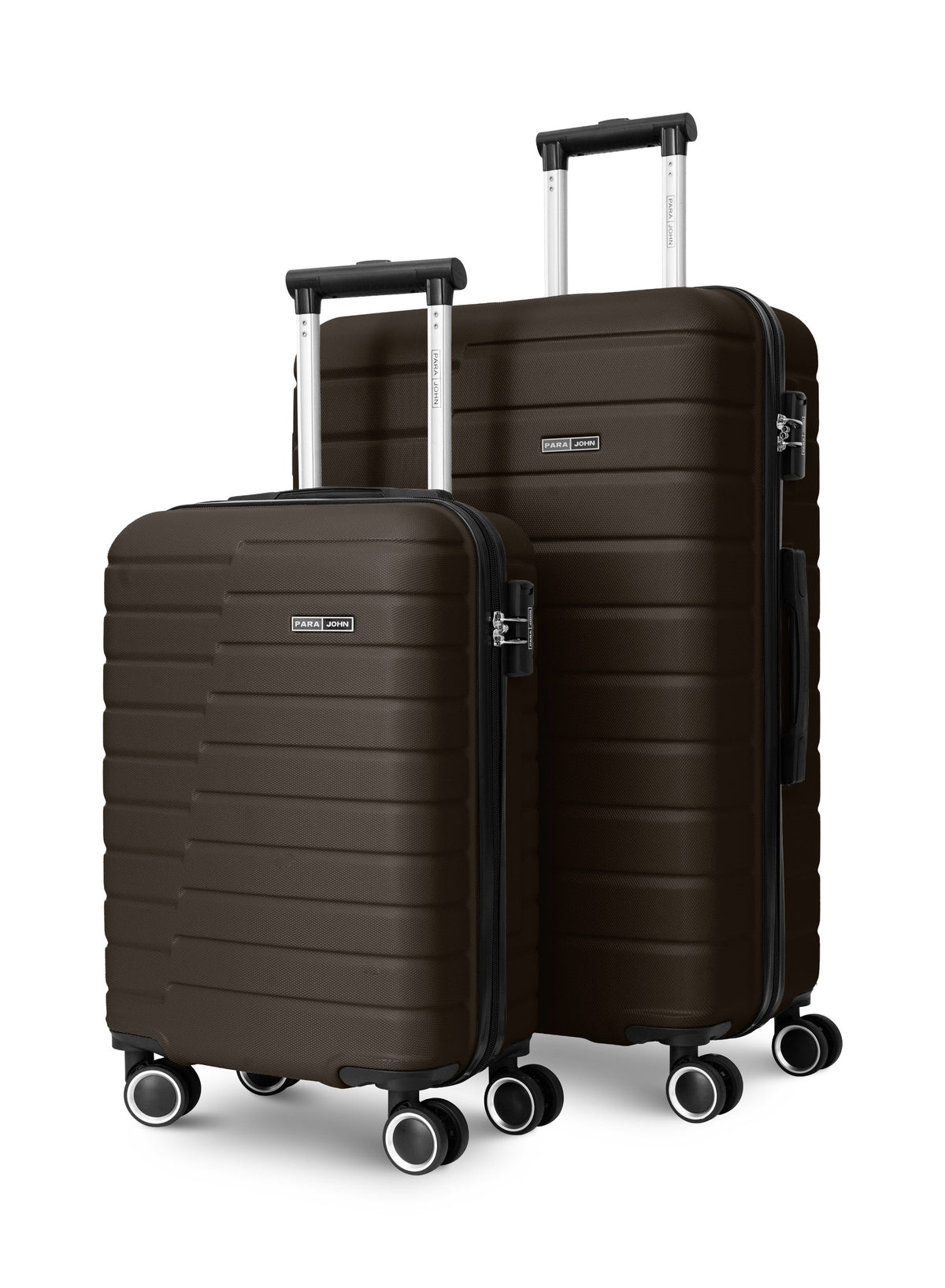 Parajohn POPGLIDE Series Set of 2 Luggage | Lightweight Small 10KG & Large 30KG ABS 8 Wheels Trolley Hardsided Travel Suitcase  PARAJOHN UAE