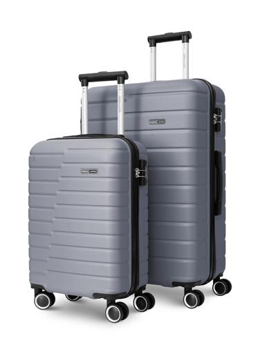 PopGlide2-Pieces ABS Hardside Travel Trolley Luggage Set