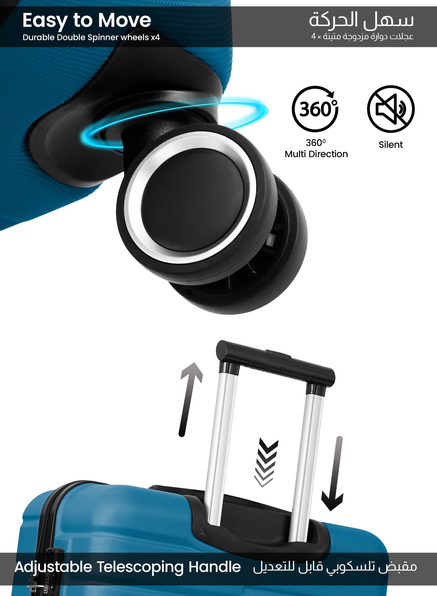 Buy Cabin Luggage Online | Stylish & Durable Cabin Bags from Para john