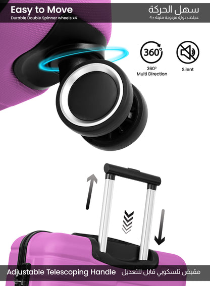 Buy Cabin Luggage Online | Stylish & Durable Cabin Bags from Para john