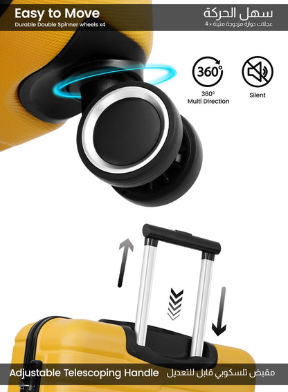 Buy Cabin Luggage Online | Stylish & Durable Cabin Bags from Para john