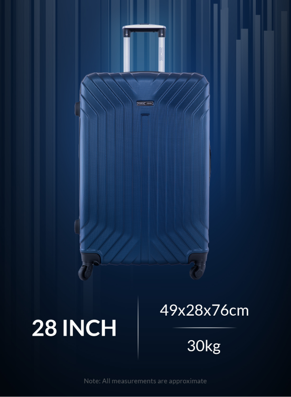 Noir 2 Pieces Hard Side Luggage Set