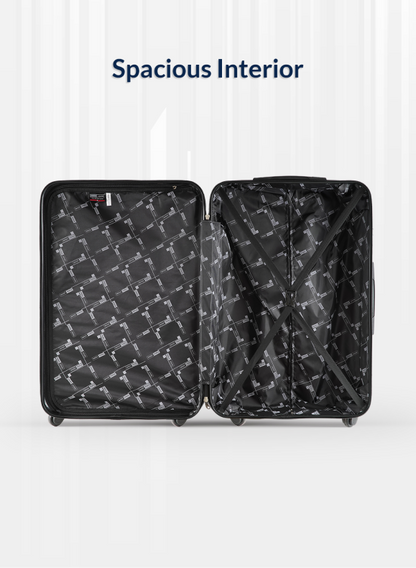 Noir 2 Pieces Hard Side Luggage Set