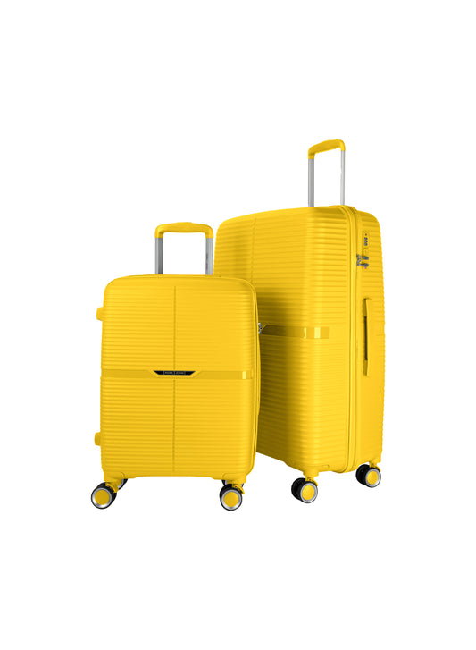 2-Piece Polypropelene Hardside Spinner Luggage Trolley