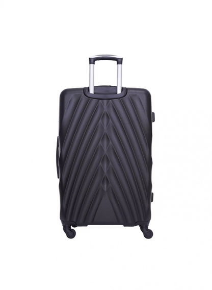 Para John ABS Rolling Trolley Luggage Black 24"