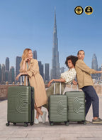 Parajohn Gecko 3-Piece ABS Hardside Spinner Luggage Trolley Set  PARAJOHN UAE