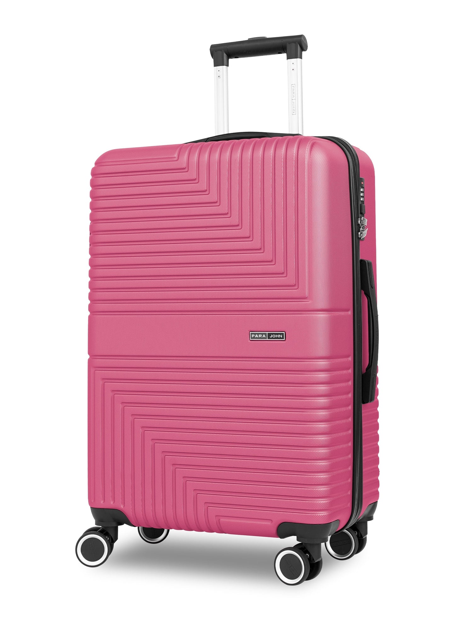 Parajohn GeoFlex Series 3 Piece Lightweight Luggage Set | Small 10KG, Medium 20KG & Large 30KG ABS 8 Wheels Luggage  PARAJOHN UAE