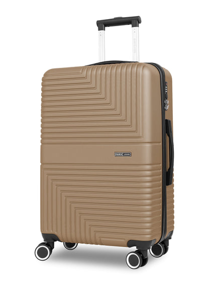 Parajohn GeoFlex Series 3 Piece Lightweight Luggage Set | Small 10KG, Medium 20KG & Large 30KG ABS 8 Wheels Luggage  PARAJOHN UAE