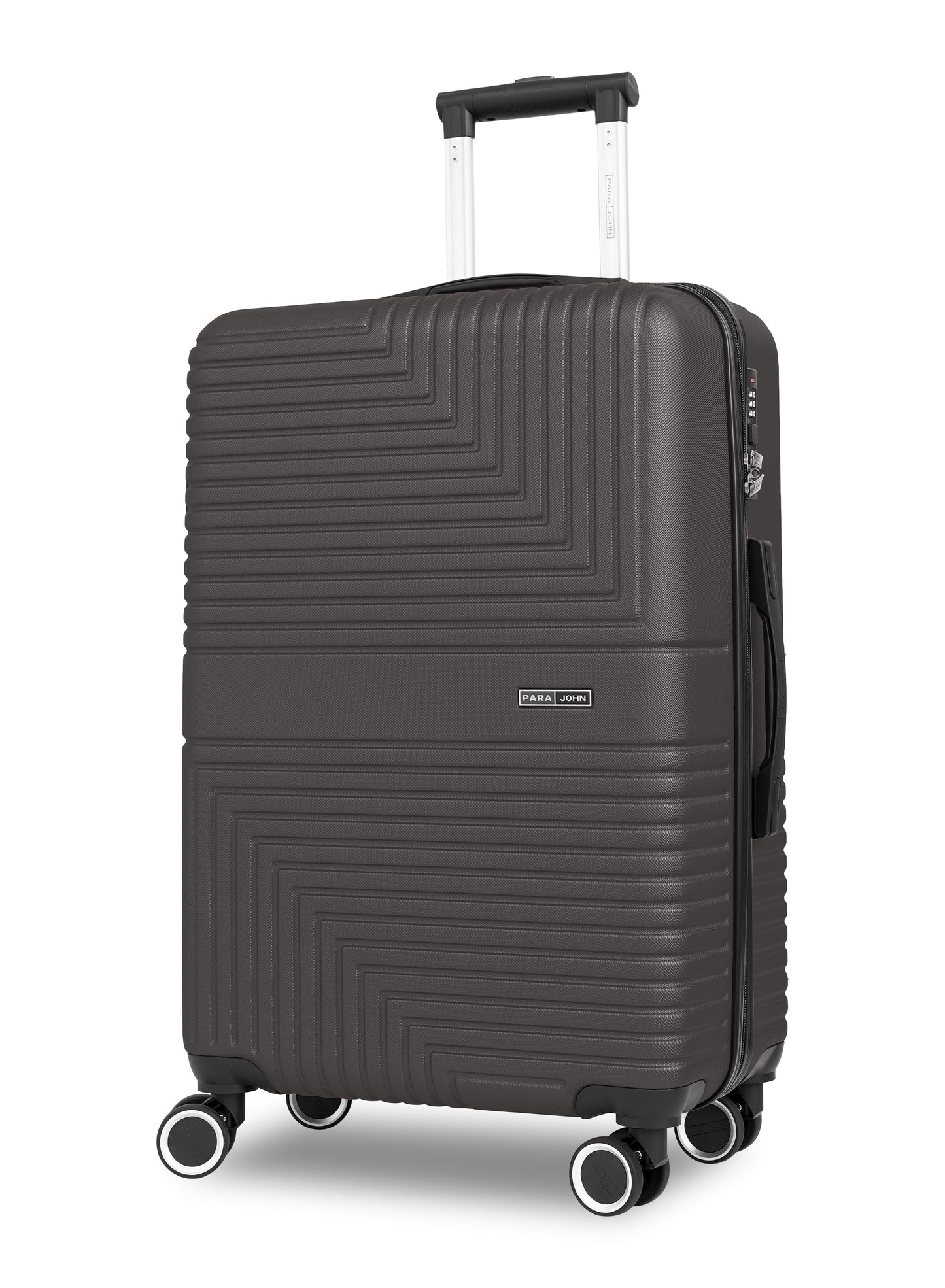 Parajohn GeoFlex Series 3 Piece Lightweight Luggage Set | Small 10KG, Medium 20KG & Large 30KG ABS 8 Wheels Luggage  PARAJOHN UAE