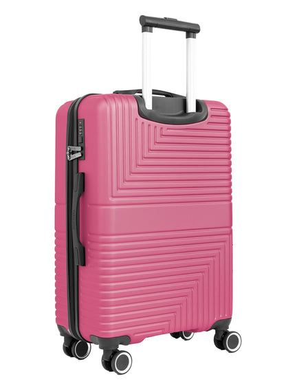 Parajohn GeoFlex Series 3 Piece Lightweight Luggage Set | Small 10KG, Medium 20KG & Large 30KG ABS 8 Wheels Luggage  PARAJOHN UAE