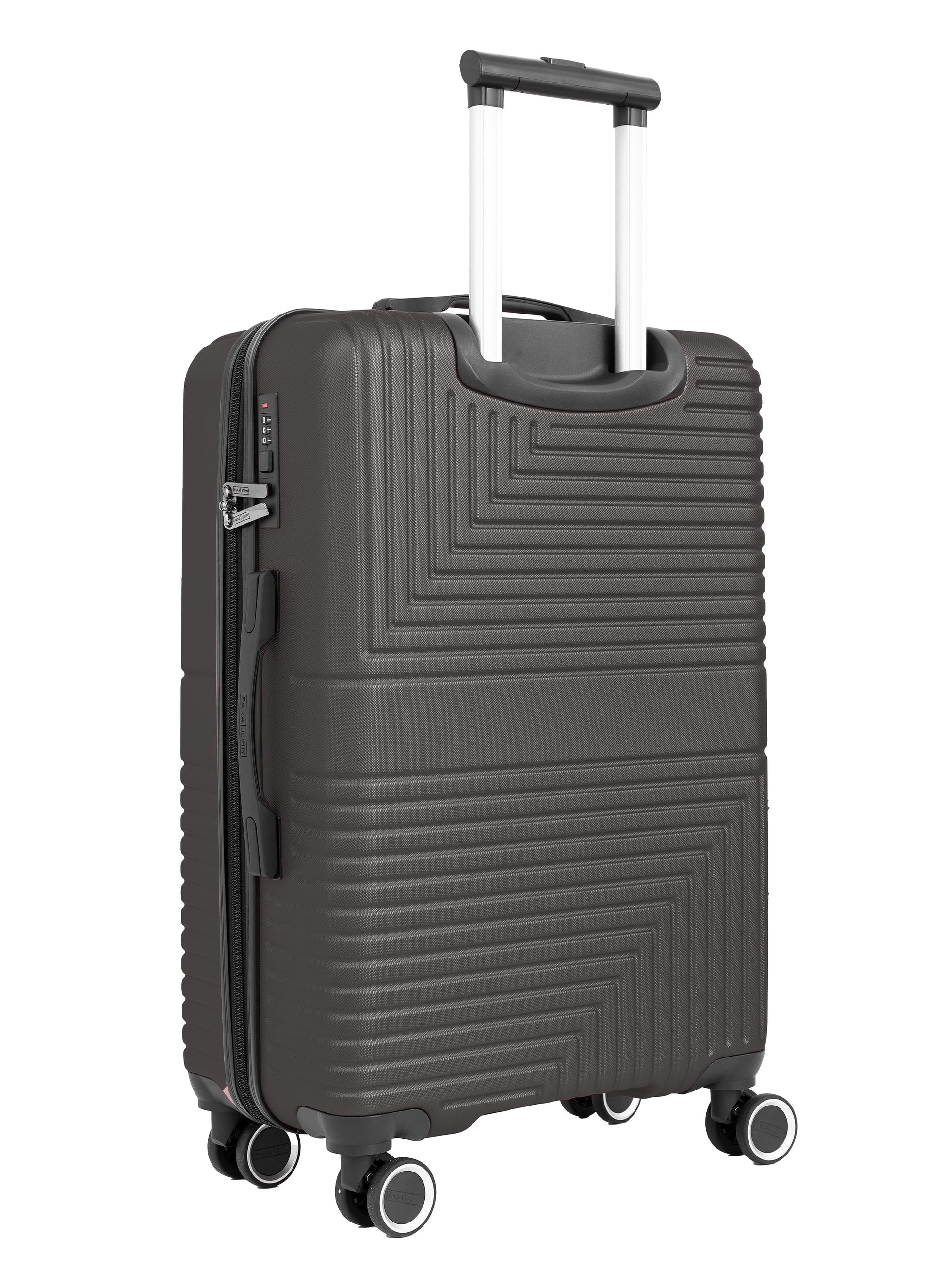 Parajohn GeoFlex Series 3 Piece Lightweight Luggage Set | Small 10KG, Medium 20KG & Large 30KG ABS 8 Wheels Luggage  PARAJOHN UAE