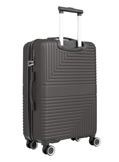Parajohn GeoFlex Series 3 Piece Lightweight Luggage Set | Small 10KG, Medium 20KG & Large 30KG ABS 8 Wheels Luggage  PARAJOHN UAE