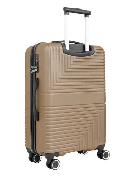 Parajohn GeoFlex Series 3 Piece Lightweight Luggage Set | Small 10KG, Medium 20KG & Large 30KG ABS 8 Wheels Luggage  PARAJOHN UAE