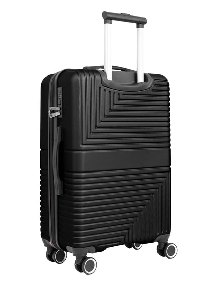 Parajohn GeoFlex Series 3 Piece Lightweight Luggage Set | Small 10KG, Medium 20KG & Large 30KG ABS 8 Wheels Luggage  PARAJOHN UAE