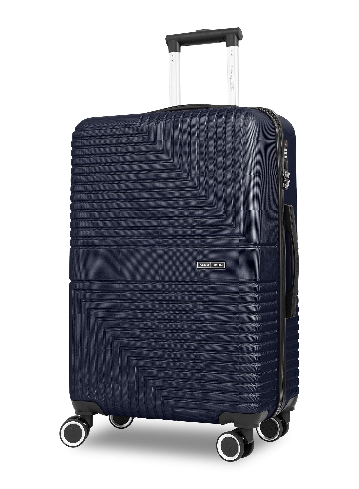 Parajohn GeoFlex Series 3 Piece Lightweight Luggage Set | Small 10KG, Medium 20KG & Large 30KG ABS 8 Wheels Luggage  PARAJOHN UAE
