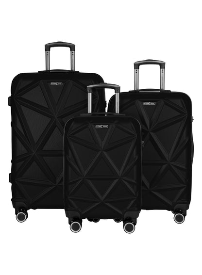Parajohn PJTR3126 3 Piece PC Luggage Set, 20/24/28 Inch Hard Shell Suitcase with 360° Spinner Wheels, Built-In Combination Lock, Lightweight Travel Trolley Set