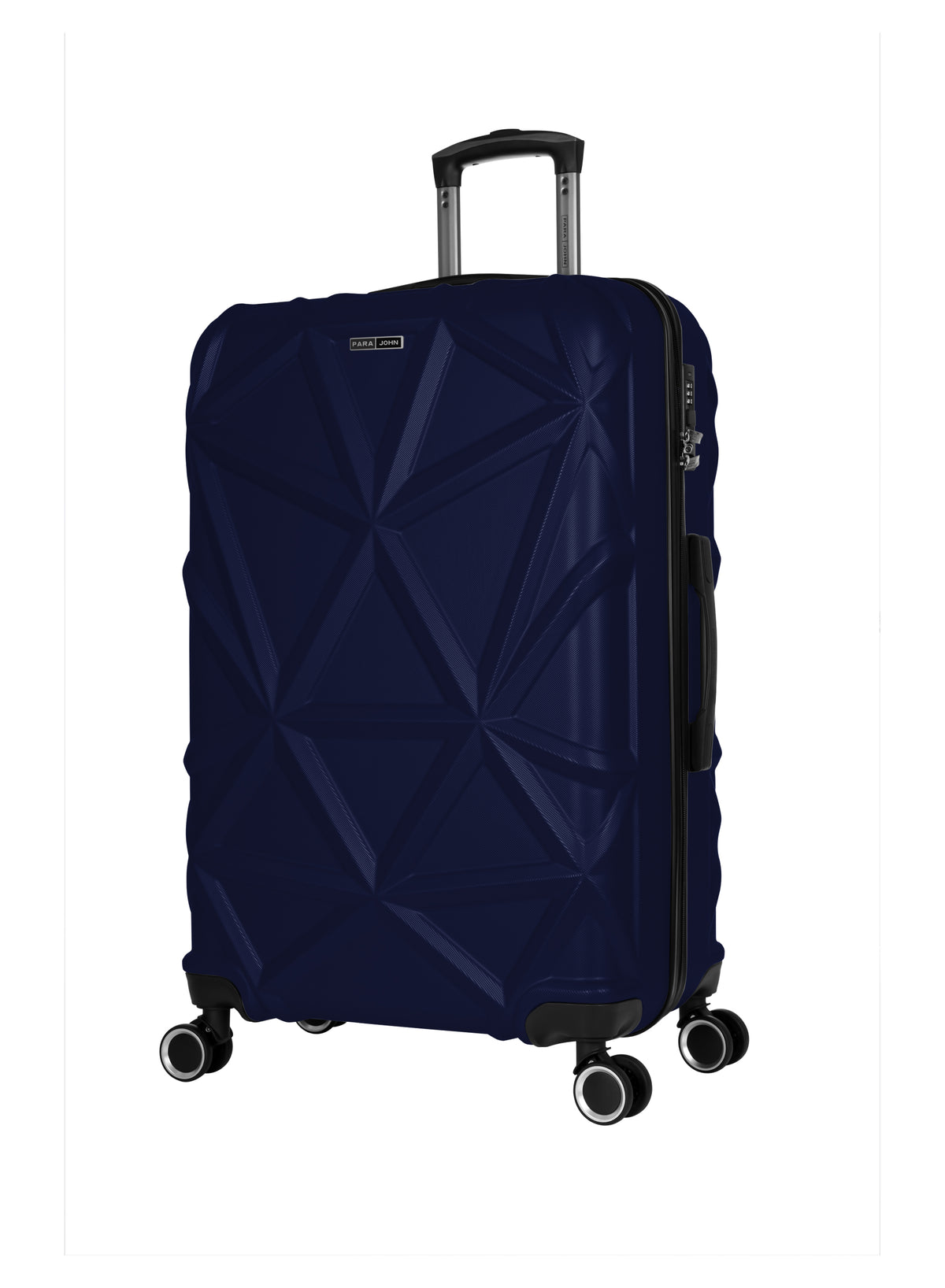 Parajohn PJTR3126 3 Piece PC Luggage Set, 20/24/28 Inch Hard Shell Suitcase with 360° Spinner Wheels, Built-In Combination Lock, Lightweight Travel Trolley Set