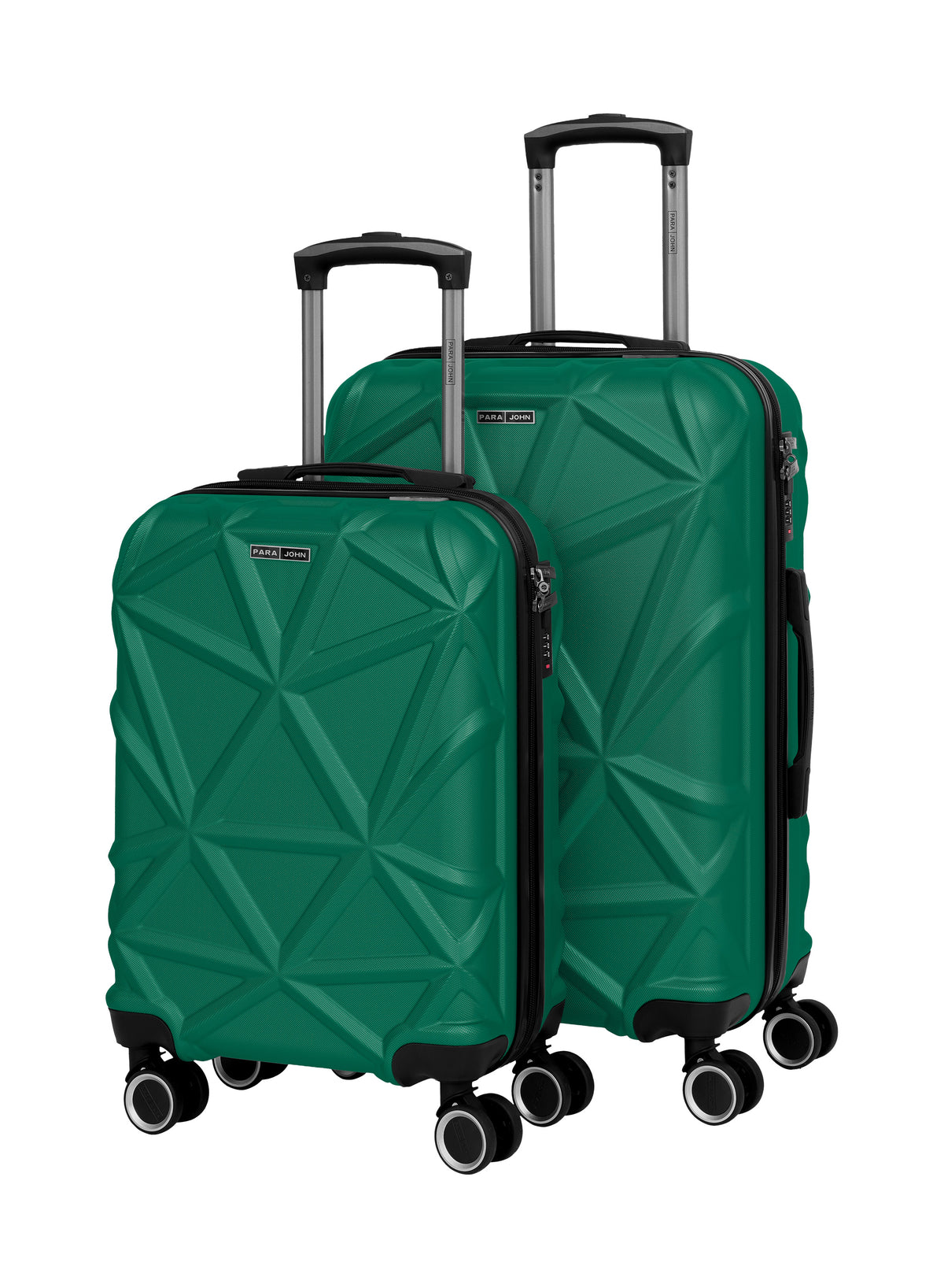 Parajohn PJTR3126 3 Piece PC Luggage Set, 20/24/28 Inch Hard Shell Suitcase with 360° Spinner Wheels, Built-In Combination Lock, Lightweight Travel Trolley Set