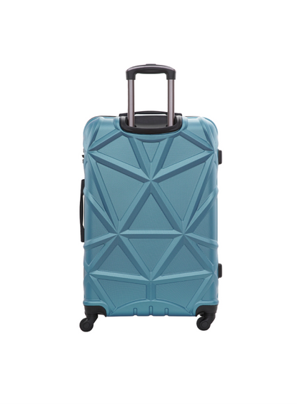 Matrix 3-Piece ABS Hardside Spinner Luggage Trolley Set