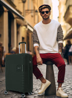 Parajohn Gravity 3-Piece Polypropylene Hardside Spinner Luggage Set with 360° Wheels, Lightweight Durable Travel Suitcases Small Medium Large Trolley  PARAJOHN UAE