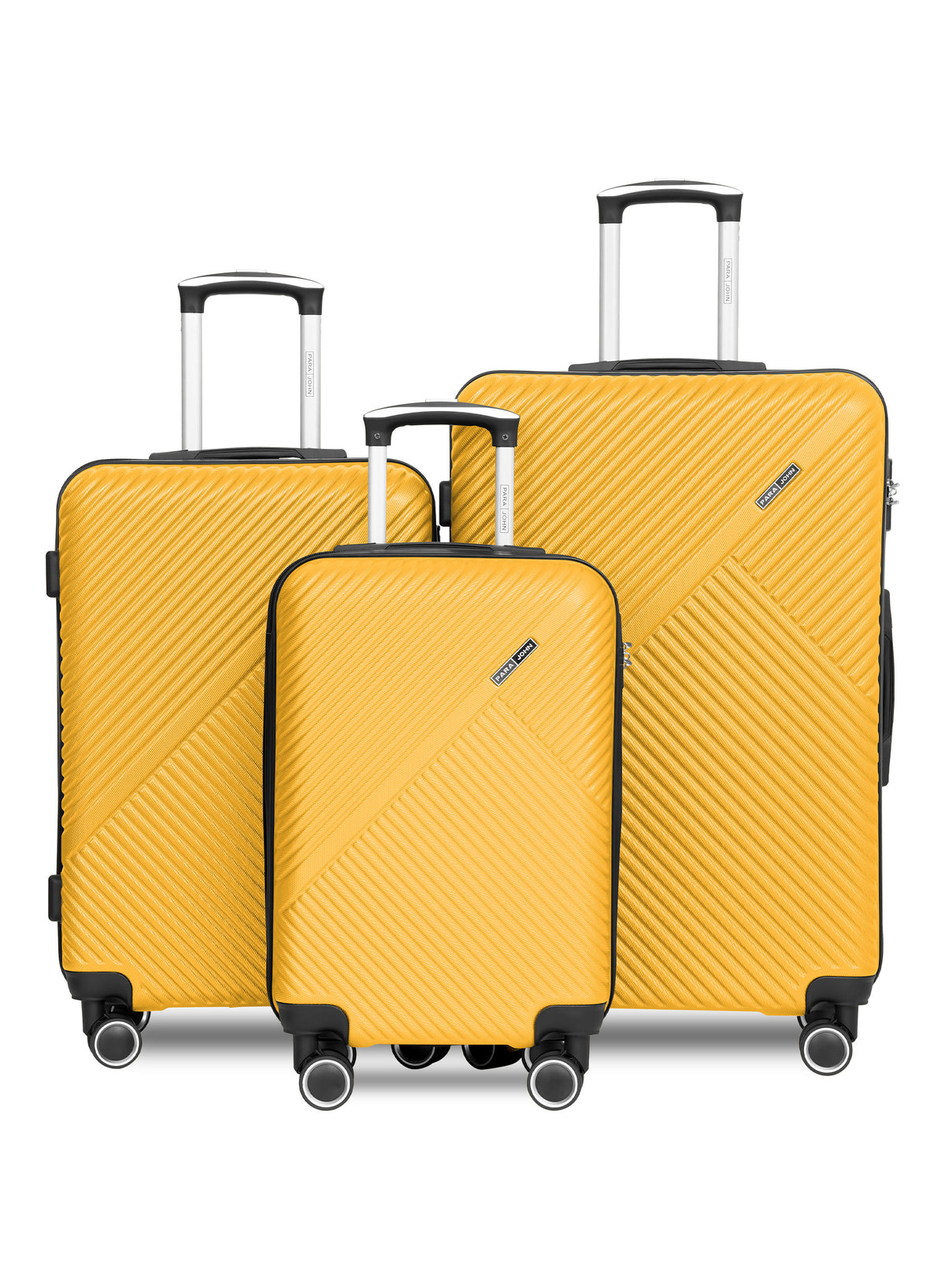 PARA JOHN VIZRO ABS LUGGAGE BAG, SET OF 3