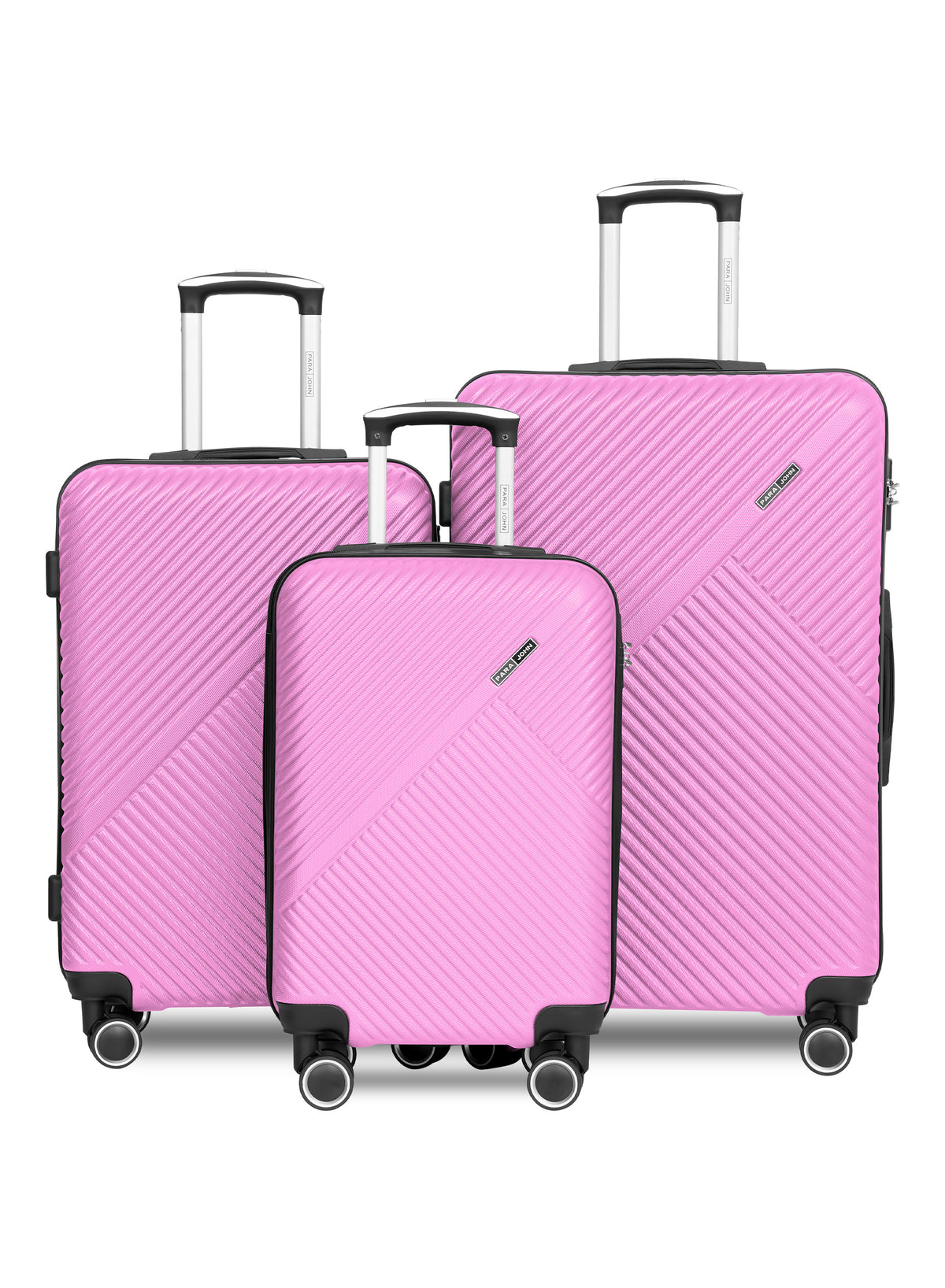 PARA JOHN VIZRO ABS LUGGAGE BAG, SET OF 3