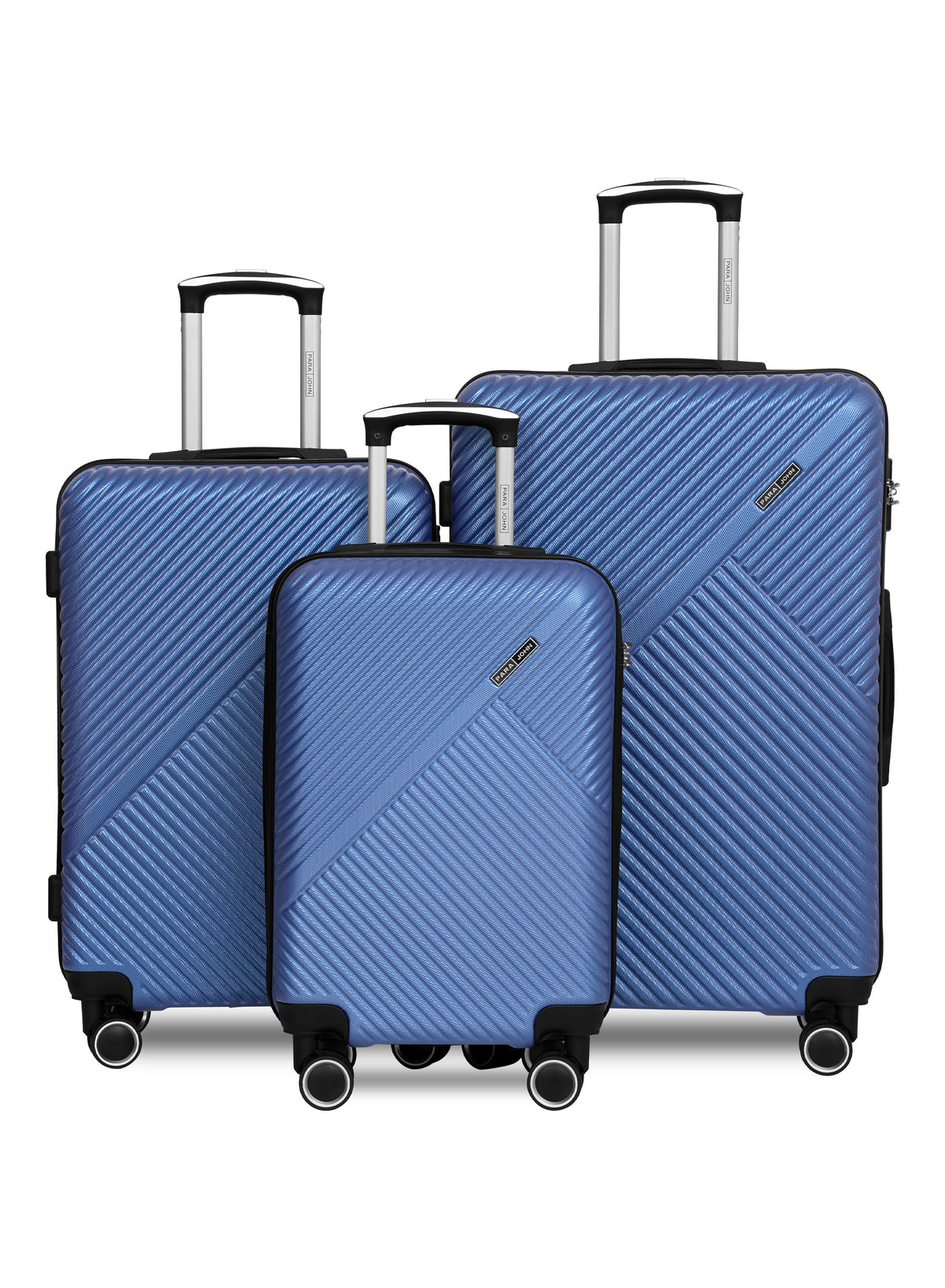 PARA JOHN VIZRO ABS LUGGAGE BAG, SET OF 3