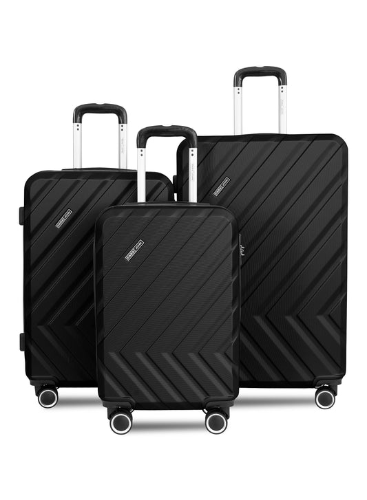 Parajohn Prisma Series 3 Piece Lightweight Luggage Set | Small 10KG, Medium 20KG & Large 30KG ABS 8 Wheels Luggage  PARAJOHN UAE