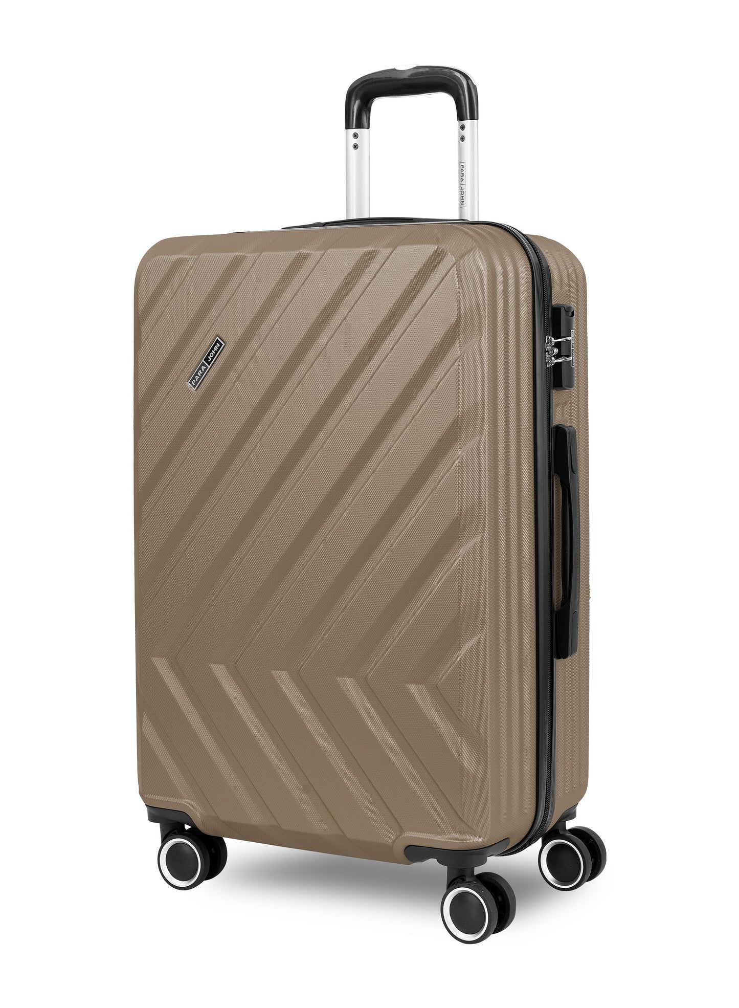 Parajohn Prisma Series 3 Piece Lightweight Luggage Set | Small 10KG, Medium 20KG & Large 30KG ABS 8 Wheels Luggage  PARAJOHN UAE